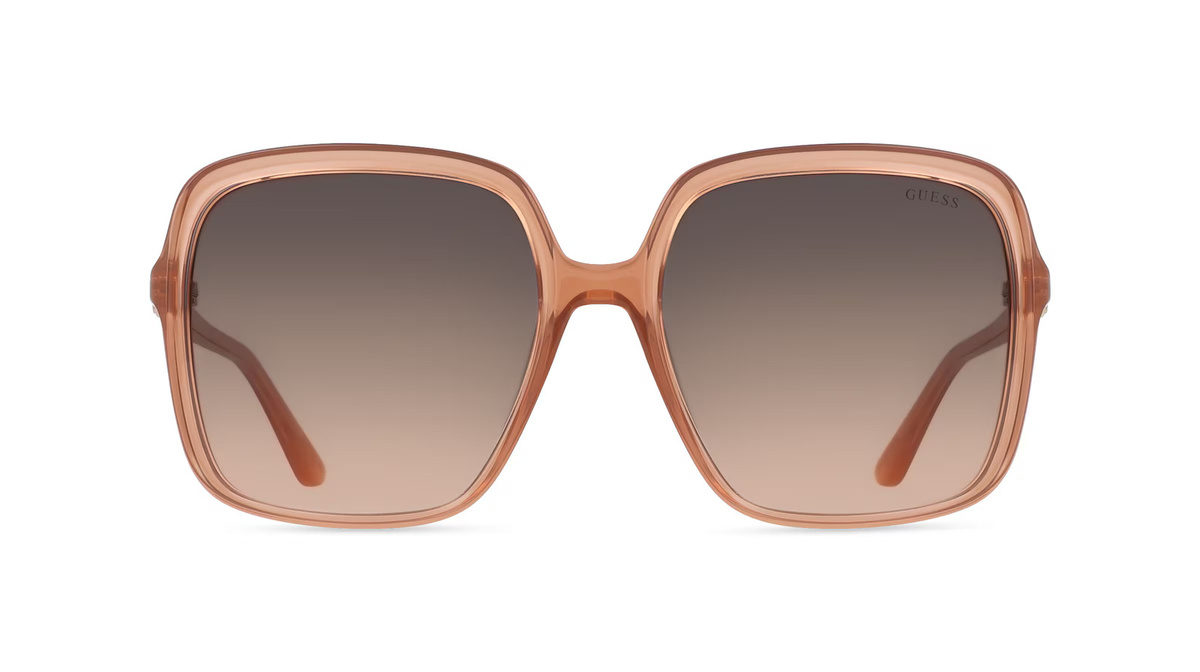Guess GU00280 Sonnenbrille Vollrand, Quadratisch, Kunststoff, Damen, orange - Bild 1