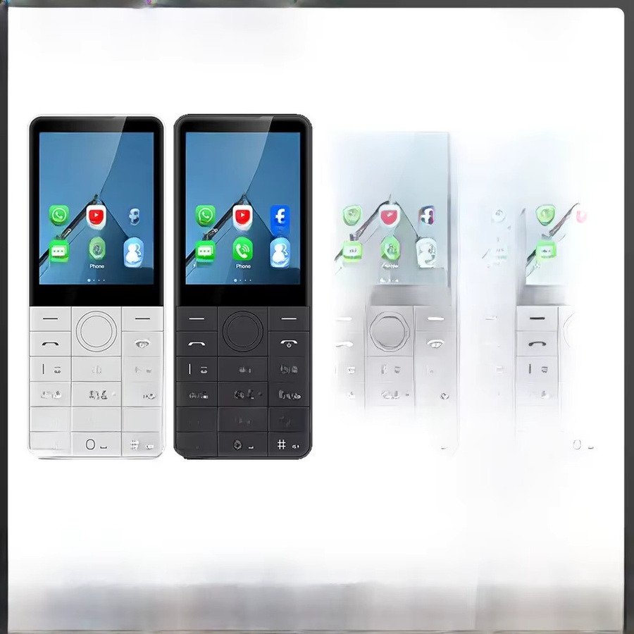 DOOV R77 4G Smartphone mit Android, 2,8 Zoll Touchscreen, Hebräische Tastatur, 3GB RAM + 32GB Speicher, Weiß - Bild 4