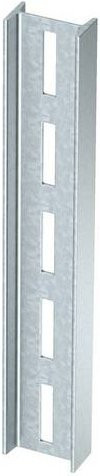 OBO Bettermann I-Stiel 6337031 in Silber, L x B x H: 30,0 x 8,0 x 4,2 cm - Bild 1