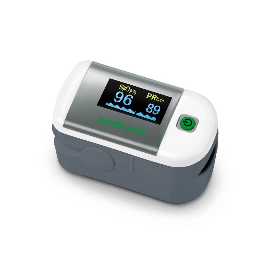 medisana PM 100 Pulsoximeter Fingeroximeter zur Messung der Sauerstoffsättigung in Weiß - Bild 2