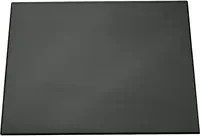 Durable Schreibunterlage aus Kunststoff mit Vollsichtplatte, schwarz, B: 65,0 cm, T: 52,0 cm - Bild 1