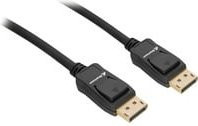 Sharkoon DisplayPort 1.4 Kabel in Schwarz für 8K Auflösung (Stecker auf Stecker) - Bild 1