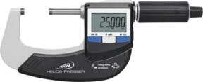 Helios-Preisser Digitale Bügelmessschraube IP65 Integrated Wireless 25-50 mm in Silber aus Edelstahl - Bild 1