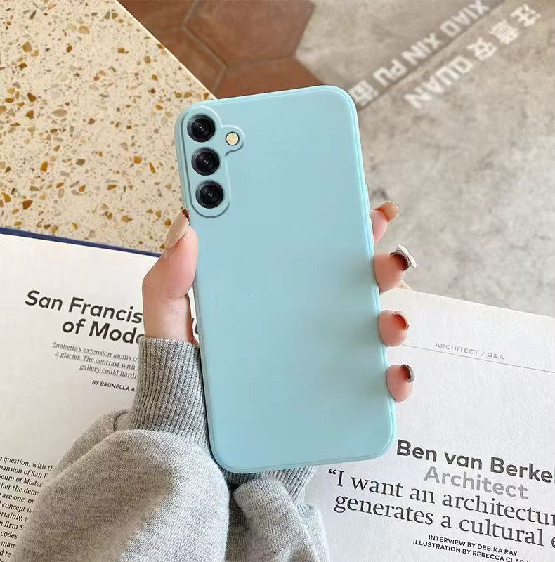 Flüssigsilikon-Handyhülle für Samsung Galaxy A56 A36 A26 A16 A06 A55 A35 A25 A15 A05 A05S A04 A04S A04E A14 A24 A34 A54 in Weiß - Bild 2