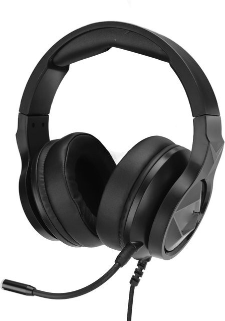 TAIDU Gaming Headset mit 7.1 Surround Sound, Mikrofon und RGB-Beleuchtung, Over-Ear Kopfhörer in Schwarz für PC und Laptop - Bild 1