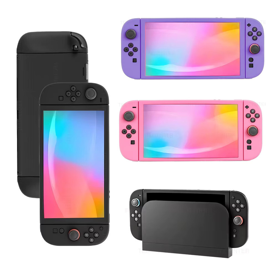 Nintendo Switch 2 Silikon Schutzhülle in Schwarz als Split-Schutzhülle mit Anti-Slip-Funktion - Bild 5