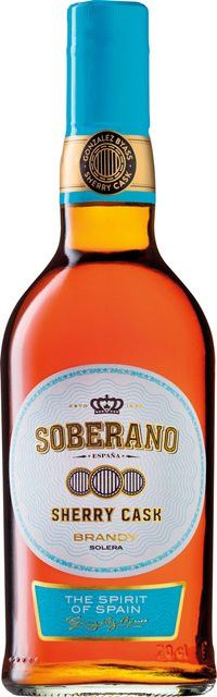 González Byass Soberano Brandy Solera, Spanien, 36%, 1,0 l - Bild 1