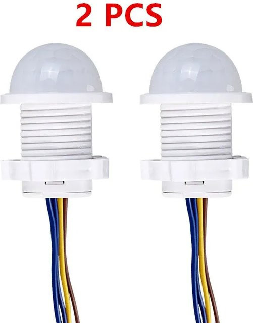 GGBEE 2er-Set Smart PIR Bewegungsmelder für LED Deckenleuchten und Panel-Lichter, Weiß - Bild 1
