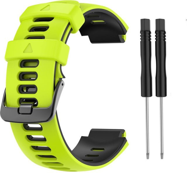 Pide Uhrenarmband Silikon, zweifarbig, yellow, Unisex - Bild 1