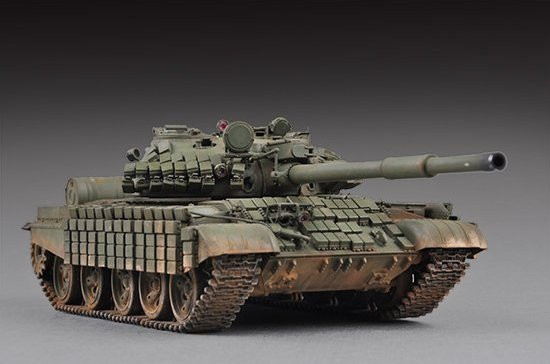 Trumpeter Russian T-62 ERA (Mod.1972), Fahrzeug, 1:72, Grün - Bild 1