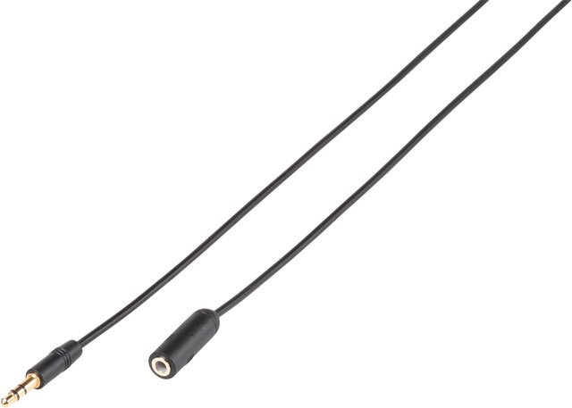 Vivanco Connect Stereo-Audio-Verlängerung 3,5 mm Jack in Schwarz, Länge: 1 m - Bild 1
