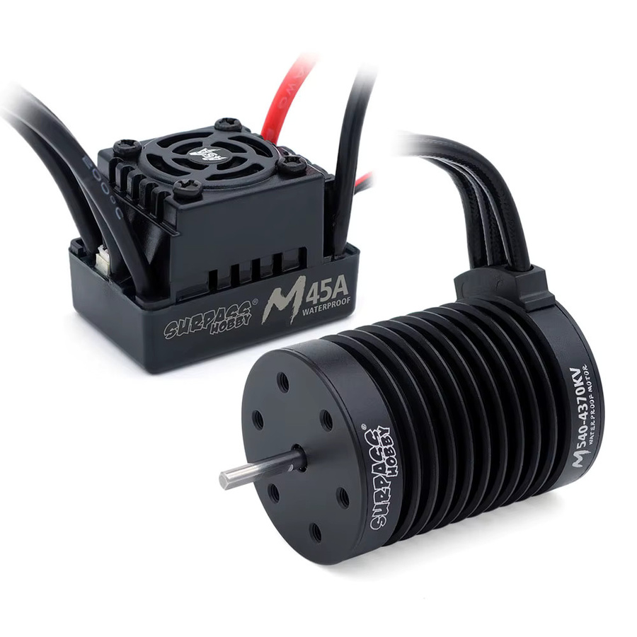 ÜBERTREFFEN HOBBY Combo M540 3930/4370/4900KV Bürstenloser Motor, M45A ESC, für 1/10 1/12 RC Auto Crawler Traxxas Off-Road Modell Spielzeug Teile - Bild 2