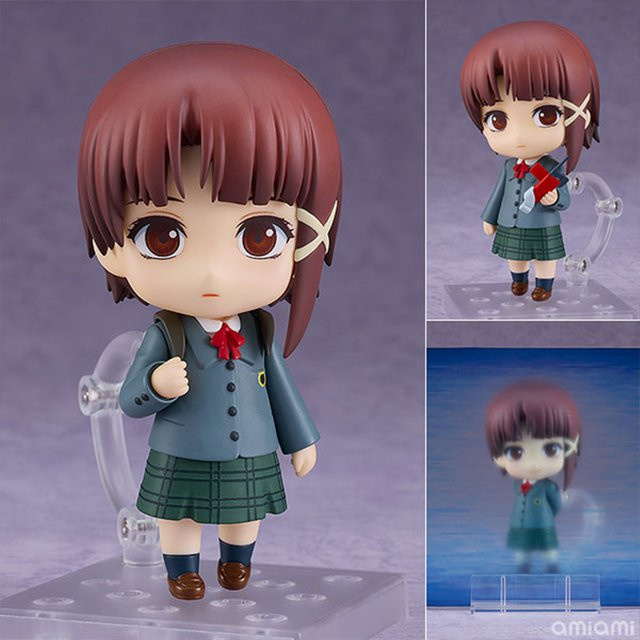 KONBORE Serial Experiments Lain Iwakura Lain Actionfigur, Mädchen-Figur, 10cm - Bild 1