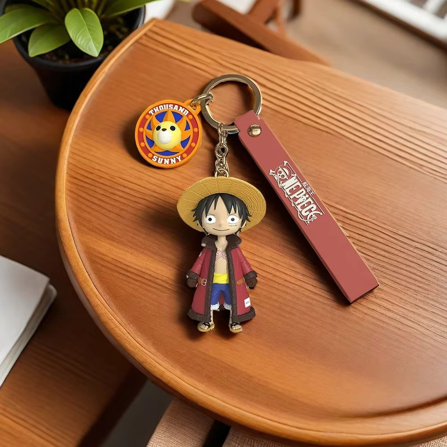 Bandai One Piece Schlüsselanhänger, Affe D. Ruffy Chopper, Unisex - Bild 4