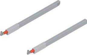 Blum TANDEMBOX Längsreling oben für Frontauszug, Nennlänge 400 mm, für TANDEMBOX intivo und antaro, Weissaluminium - Bild 1