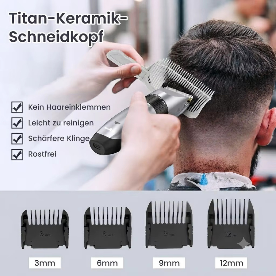 Sejoy Haarschneidemaschine für Herren, silber - Bild 8