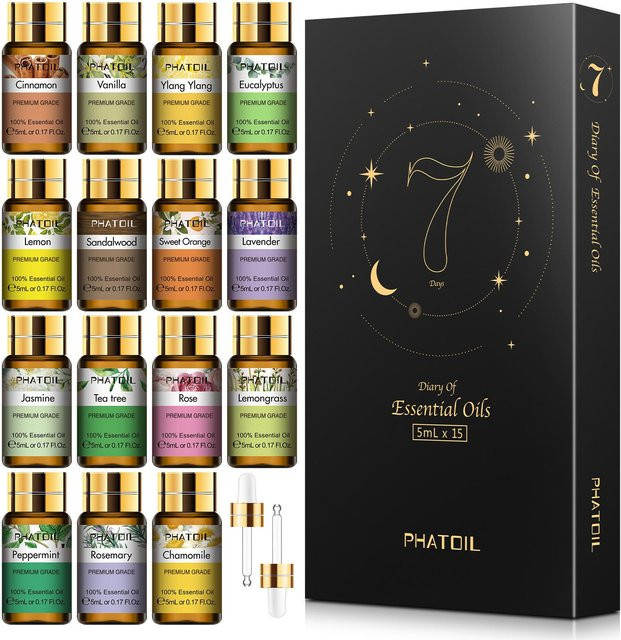 PHATOIL Geschenkset ätherische Öle, 15-teilig, Unisex - Bild 1