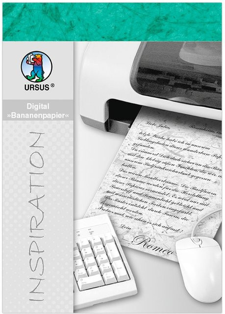URSUS Digital Bananenpapier in Mint Grün - Bild 1
