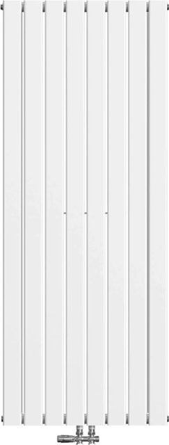 Emke Design Paneelheizkörper doppellagig in Weiß, B/H: 160 x 62 cm, 1988W - Bild 1