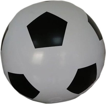 Meade Fußball, aufblasbar, 75cm, Kunststoff, Bunt / Mehrfarbig - Bild 1
