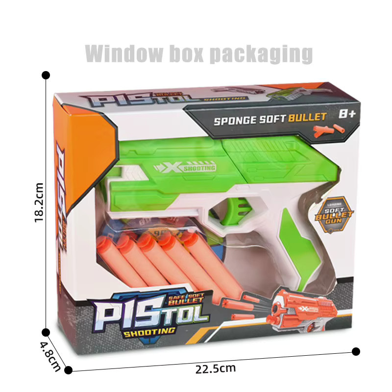 MYGVN Weichgeschoss-Spielzeugpistole, Dart-Blaster, Kunststoff, bunt, ab 8 Jahren - Bild 3