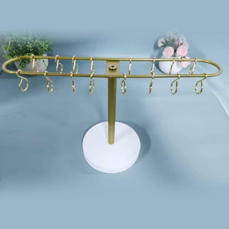31BB Metall-Stirnband-Präsentationsständer in Gold zur Aufbewahrung von Haarband und Haarspangen - Bild 2