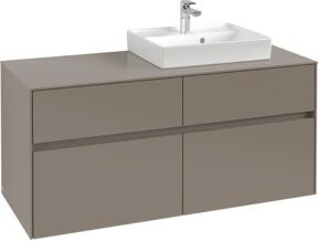 Villeroy & Boch Waschtischunterschrank Collaro in Marine Blue, Wandmontage, B/H/T: 120 x 54,8 x 50 cm - Bild 1
