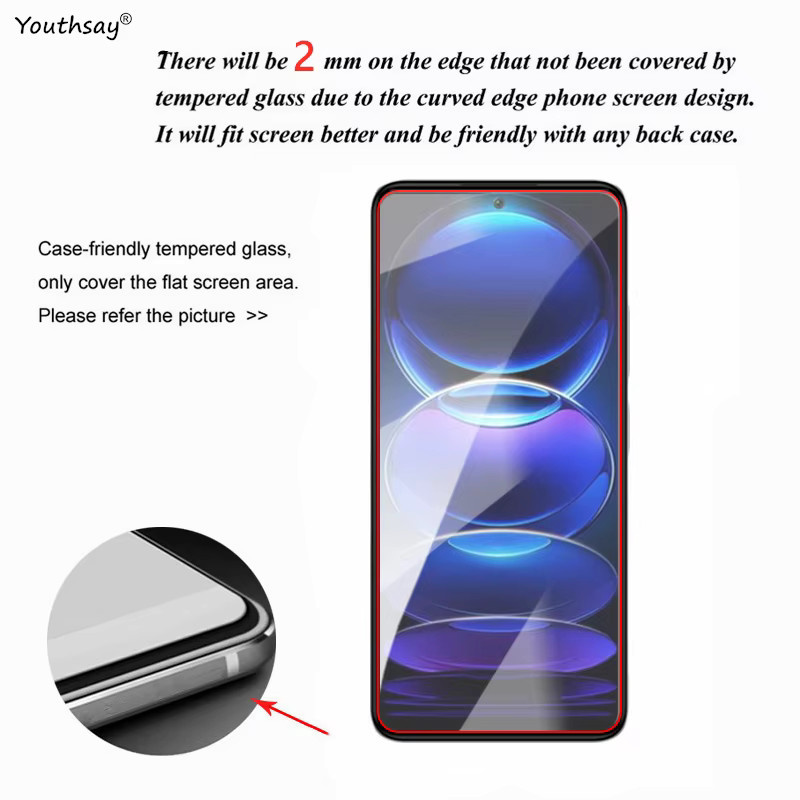 6in1 Schutzset aus gehärtetem Glas für Xiaomi Redmi Note 15 Pro 5G inklusive Display- und Objektivschutz, transparent - Bild 4