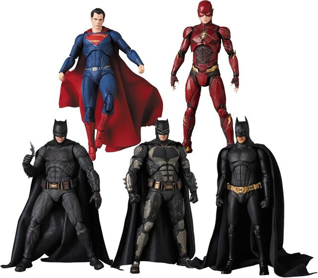 Bandai DC Batman Superman Actionfiguren, 5-teiliges Set, 16 cm - Bild 1