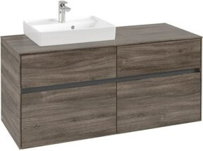 V&B Waschtischunterschrank Collaro in Stone Oak, WT links, B/T/H: 120 x 54,8 x 50 cm - Bild 1