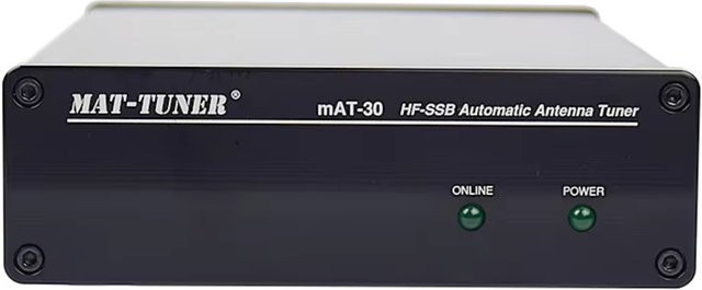MAT-30 Automatischer HF-SSB Antennentuner 120W für Yaesu in Schwarz - Bild 1