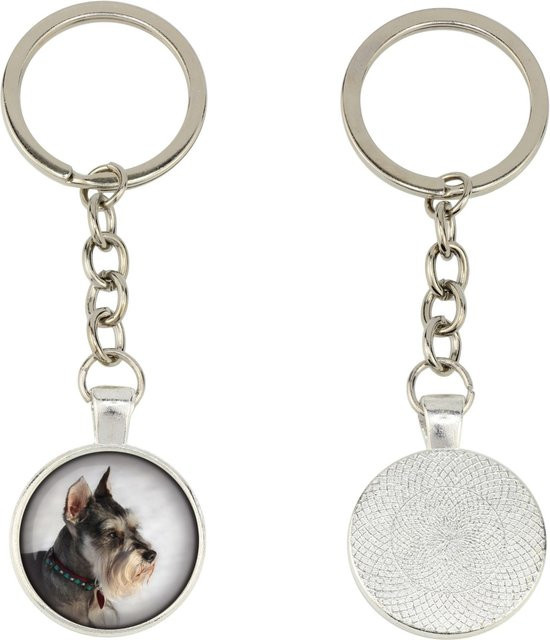 Art-Dog Schlüsselanhänger, silber, Unisex - Bild 1