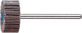 PFERD Korund Fächerschleifer A320 für Feinschliff und Finish Durchmesser: 20 mm, Breite: 10 mm, Schaft-Durchmesser: 3 mm, Farbe: Braun - Bild 1