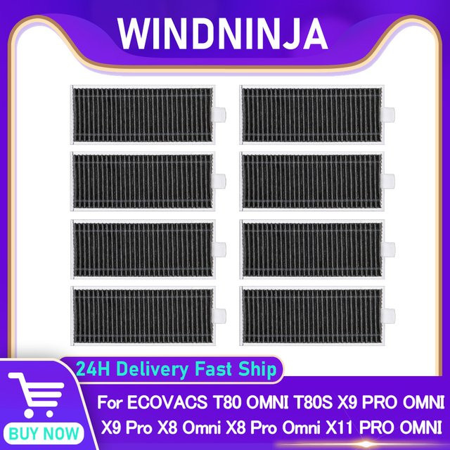 HEPA-Filter für Ecovacs T80 Omni, T80S, X9 Pro Omni, X8 Pro Omni und Yeedi M14 Plus Staubsauger Ersatzteile - Bild 1