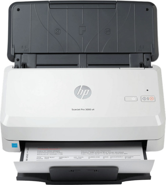 HP ScanJet Pro 3000 s4 Dokumentenscanner mit automatischem Einzug, Duplex, USB 3.0 und 600 x 600 dpi - Bild 1