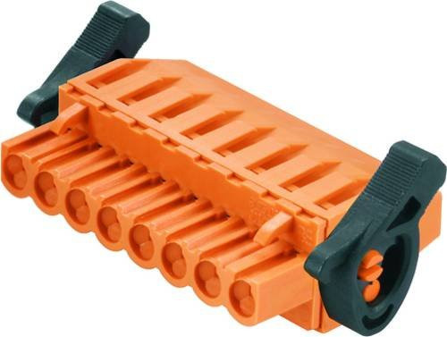 Weidmüller Buchsengehäuse-Kabel BL/SL in Orange, 8 Polzahl, Rastermaß: 5.08 mm, 36 Stück - Bild 1