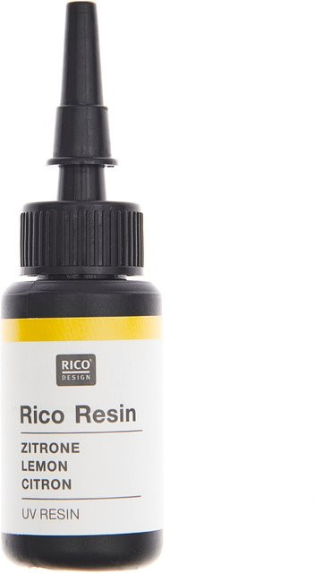 Rico Design UV Resin Zitrone Gelb Multicolour - Bild 1