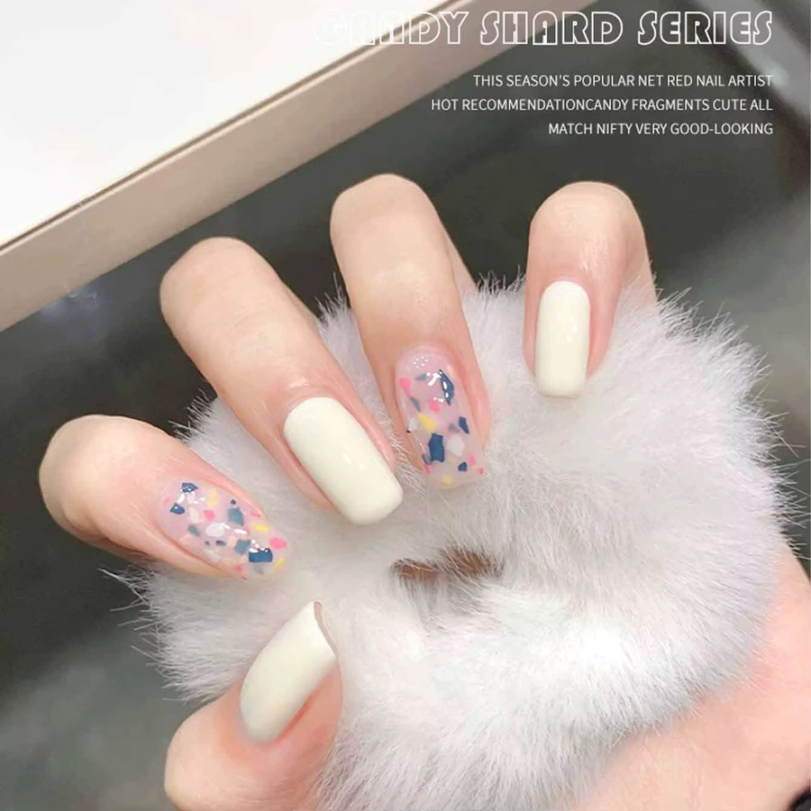 MIANEL NAIL Candy Fragments Gel-Nagellack, Glänzend, Unisex - Bild 3