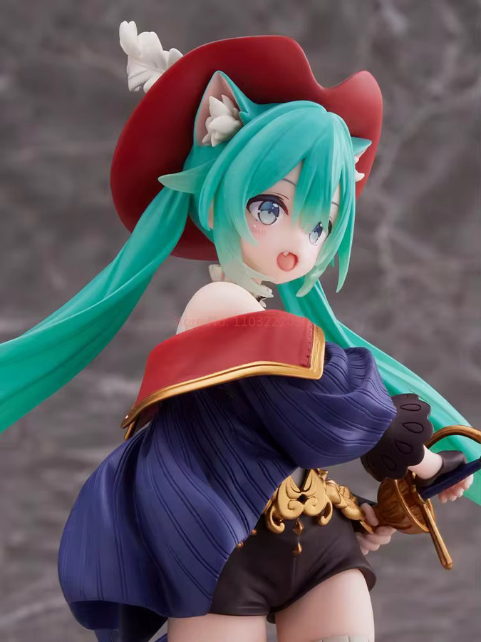Taito Hatsune Miku Vocaloid, Puss In Boots Wonderland Prize Figur, Einzelfigur, 18cm - Bild 2