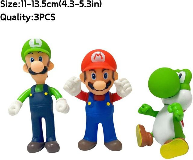 Fashnics Super Mario Figuren, 3-48-teiliges Set, ab 3 Jahren - Bild 1