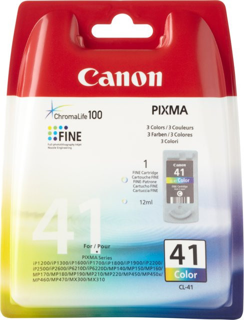 Canon CL-41 Tintenpatrone Multicolor (Cyan, Magenta, Gelb) für Inkjet-Drucker - Bild 3