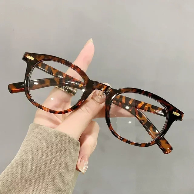MDOD Lesebrille, Vollrand, Kunststoff, braun, Unisex, Blaulichtfilter - Bild 1