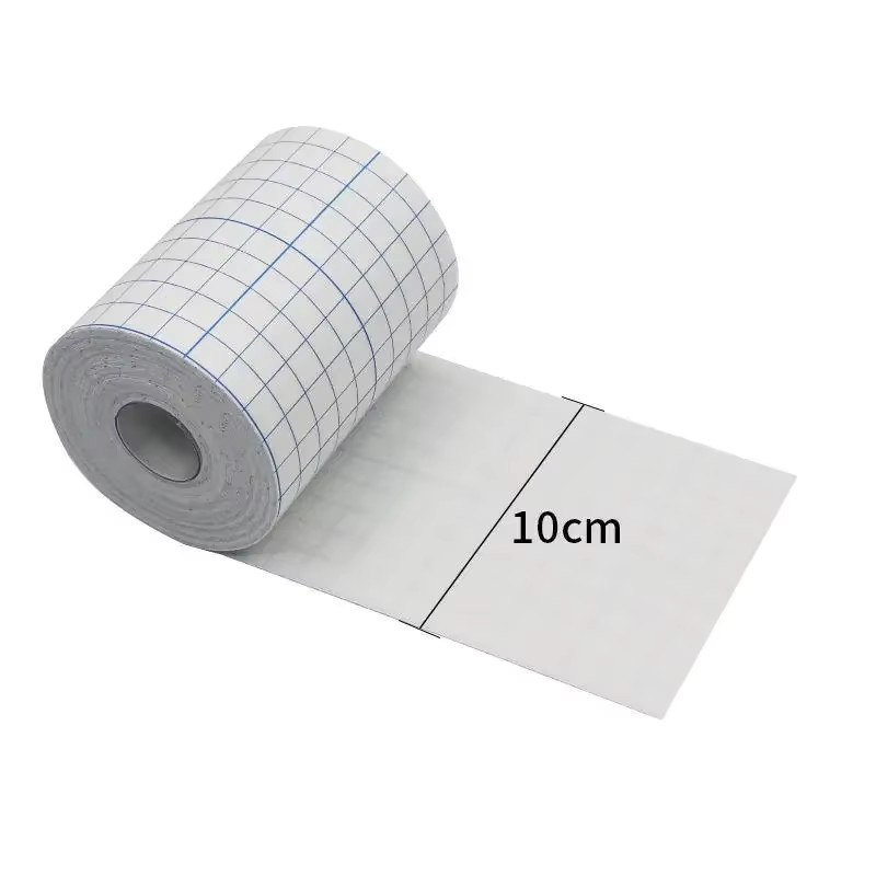 Selbstklebendes medizinisches Vliesband in Weiß, atmungsaktiv zur Fixierung von Wundverbänden, Breite: 10 cm, Länge: 5 m - Bild 2