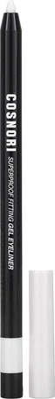 Cosnori Superproof Fitness Gel Eyeliner, Shine Snow, 0,4 g, Glänzend