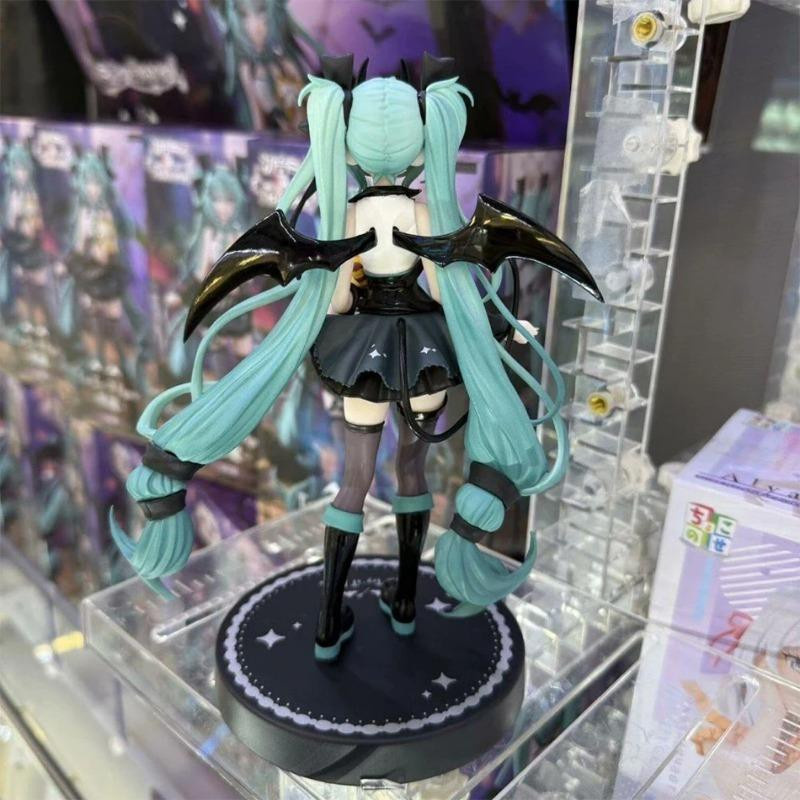 Yiran toy 1 Hatsune Miku Kleiner Teufel Dunkler Engel Waschbär Anime Figur PVC - Bild 2