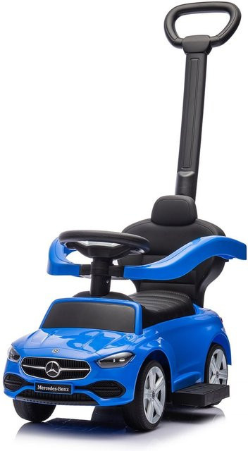 Chipolino Mercedes Benz C-Klasse Rutschauto blau mit Schiebegriff - Bild 1