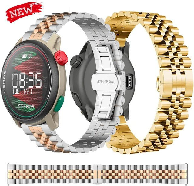 COROS Uhrenarmband Edelstahl, Unisex, 22 mm - Bild 1