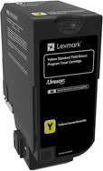 Lexmark Toner Cartridge 74C2SY0 Gelb für Laserdrucker mit einer Kapazität von 7.000 Seiten - Bild 1