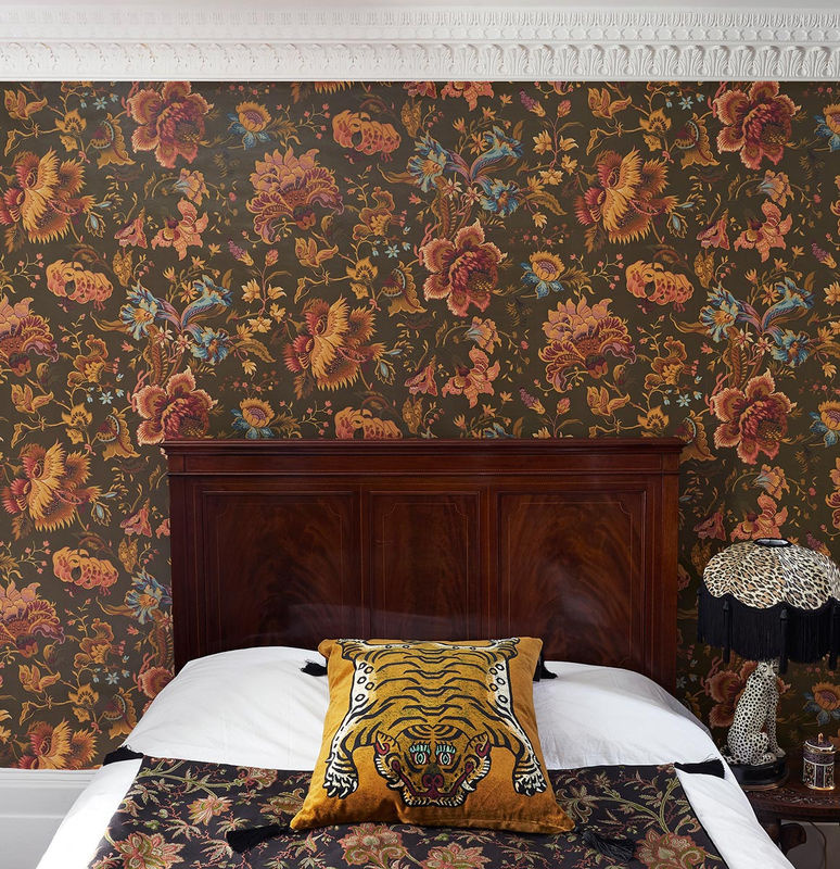 House of Hackney Wandtattoo Majorelle Mural Tapete in Moosgrün mit floralem Botanical Design - Bild 2