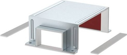 OBO Bettermann Reduzierstück Silber B: 31,4 cm, H: 10,8 cm - Bild 1